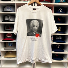 Load image into Gallery viewer, Vintage Albert Einstein Heart Center Shirt L/XL