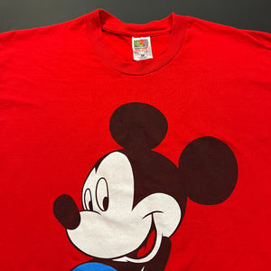 Vintage Mickey Mouse Disney Fruit Of The Loom Shirt XL
