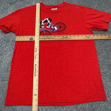 Load image into Gallery viewer, Vintage 80s Cow Cycling Shirt S
