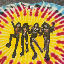 Load image into Gallery viewer, Vintage KISS Destroyer Tie Dye Distressed Shirt XL