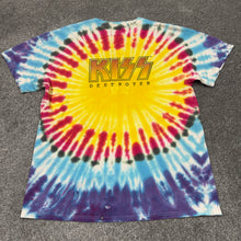 Load image into Gallery viewer, Vintage KISS Destroyer Tie Dye Distressed Shirt XL