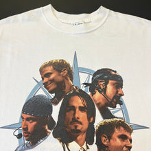 Load image into Gallery viewer, Vintage 2001 Backstreet Boys Black &amp; Blue Tour Shirt S