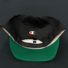 Load image into Gallery viewer, Vintage Champion Black Spell Out Snapback Hat
