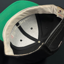 Load image into Gallery viewer, Vintage Champion Black Spell Out Snapback Hat