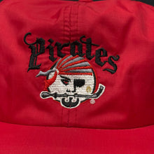 Load image into Gallery viewer, Portland Pirates Nylon Red Snapback Hat