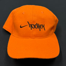 Load image into Gallery viewer, Vintage 2001 Nike Hockey Orange Fitted Hat NWT