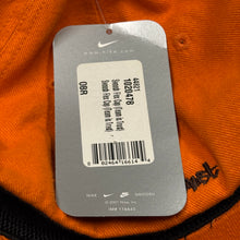 Load image into Gallery viewer, Vintage 2001 Nike Hockey Orange Fitted Hat NWT