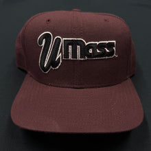 Load image into Gallery viewer, Vintage UMass Minutemen New Era Snapback Hat