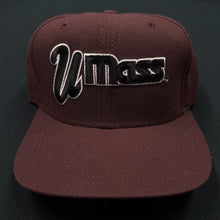 Load image into Gallery viewer, Vintage UMass Minutemen New Era Snapback Hat