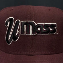 Load image into Gallery viewer, Vintage UMass Minutemen New Era Snapback Hat
