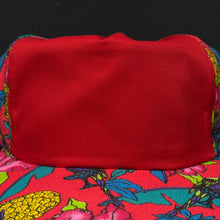 Load image into Gallery viewer, Vintage Blank Red Tropical Strapback Hat