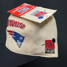Load image into Gallery viewer, Vintage 1996 New England Patriots SS Shadow Snapback Hat NWT