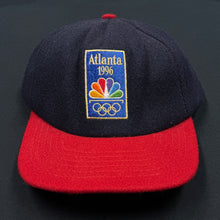 Load image into Gallery viewer, Vintage Atlanta 1996 Olympics NBC Snapback Hat