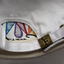 Load image into Gallery viewer, Mqss Vintage MV Sports White Strapback Hat