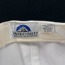Load image into Gallery viewer, Mqss Vintage MV Sports White Strapback Hat
