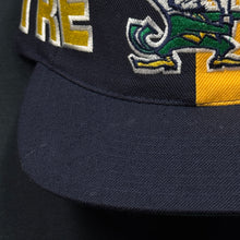 Load image into Gallery viewer, Vintage Notre Dame Irish Split Snapback Hat