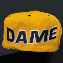 Load image into Gallery viewer, Vintage Notre Dame Irish Split Snapback Hat