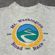 Load image into Gallery viewer, Vintage 1991 Mt. Washington Road Race Shirt XS/S