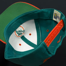 Load image into Gallery viewer, Vintage Miami Dolphins Twill PL Snapback Hat
