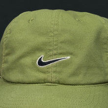 Load image into Gallery viewer, Vintage Nike Swoosh Green Strapback Hat