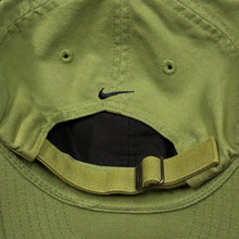Load image into Gallery viewer, Vintage Nike Swoosh Green Strapback Hat