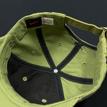 Load image into Gallery viewer, Vintage Nike Swoosh Green Strapback Hat