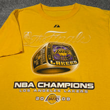 Load image into Gallery viewer, 2008 Los Angeles Lakers Misprint NBA Champions Shirt S/M