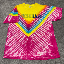 Load image into Gallery viewer, Vintage Michigan Tie Dye Shirt M/L