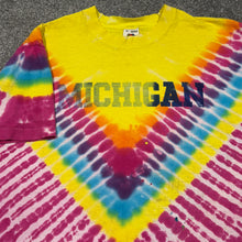 Load image into Gallery viewer, Vintage Michigan Tie Dye Shirt M/L