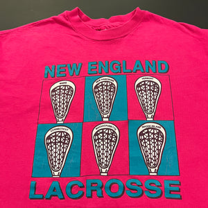 Vintage New England Lacrosse Shirt XL
