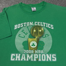 Load image into Gallery viewer, 2008 Boston Celtics NBA Champions Shirt XL