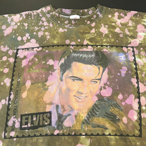 Vintage 1992 Elvis Presley Stamp Custom Shirt 2XL