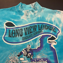 Load image into Gallery viewer, Vintage Long View Lodge Tie-Dye Long Sleeve Shirt M