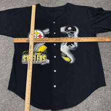 Load image into Gallery viewer, Vintage Pittsburgh Steelers Baseball Jersey L