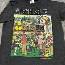 Load image into Gallery viewer, Vintage 19th Hole Cartoon Golf Shirt S/M