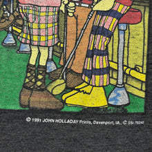 Load image into Gallery viewer, Vintage 19th Hole Cartoon Golf Shirt S/M
