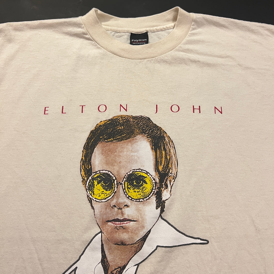 Vintage 2002 Elton John Greatest Hits Shirt XL