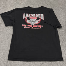 Load image into Gallery viewer, Vintage 2003 Laconia Motorcycle Rally Shirt XL