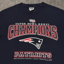 Load image into Gallery viewer, Vintage New England Patriots SB 36 Champions Shirt S