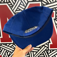 Load image into Gallery viewer, Mass Vintage Blue MV Blue Youngan Snapback Hat