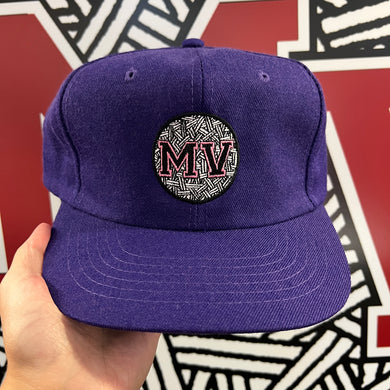 Mass Vintage Pink MV Purple Youngan Snapback Hat