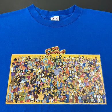 Vintage The Simpsons Characters Shirt XL