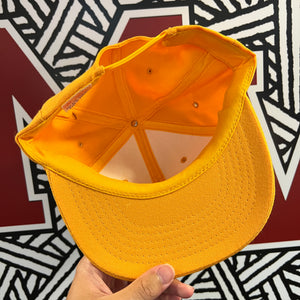 Mass Vintage Brown MV Yellow Youngan Snapback Hat