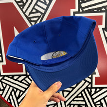 Load image into Gallery viewer, Mass Vintage Yellow MV Royal Blue Snapback Hat