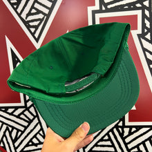 Load image into Gallery viewer, Mass Vintage Brown MV Green Rope Snapback Hat