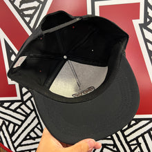 Load image into Gallery viewer, Mass Vintage Brown MV Black Rope Snapback Hat