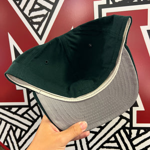 Mass Vintage Blue MV Green New Era Fitted Hat 7 3/4
