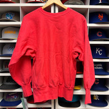 Load image into Gallery viewer, Vintage Champion Pink Logo Reverse Weave Crewneck S