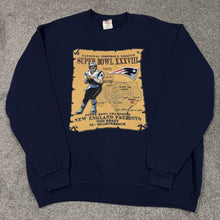 Load image into Gallery viewer, Vintage New England Patriots Tom Brady SB38 Sweatshirt XL