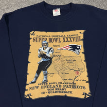 Load image into Gallery viewer, Vintage New England Patriots Tom Brady SB38 Sweatshirt XL